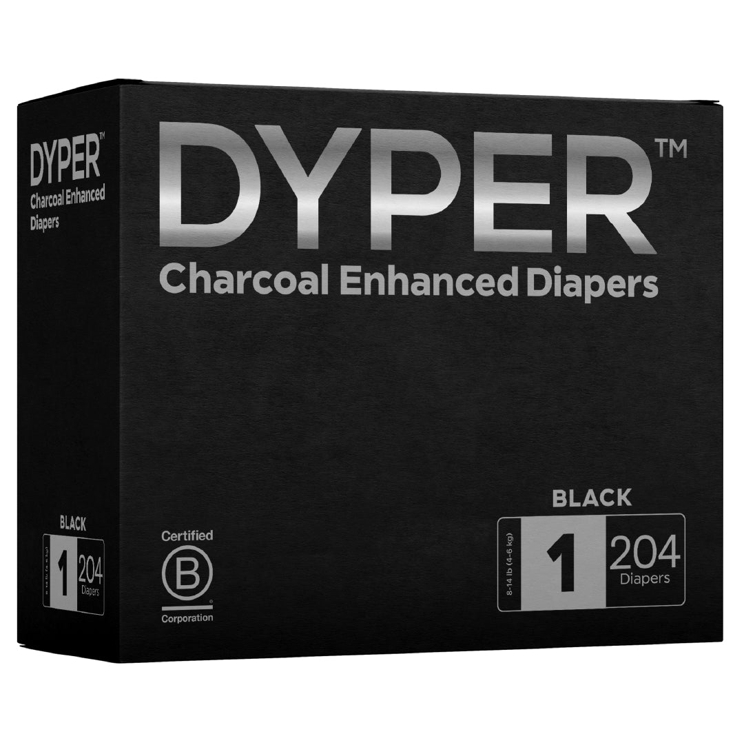 Charcoal Enhanced Diapers Monthly Box